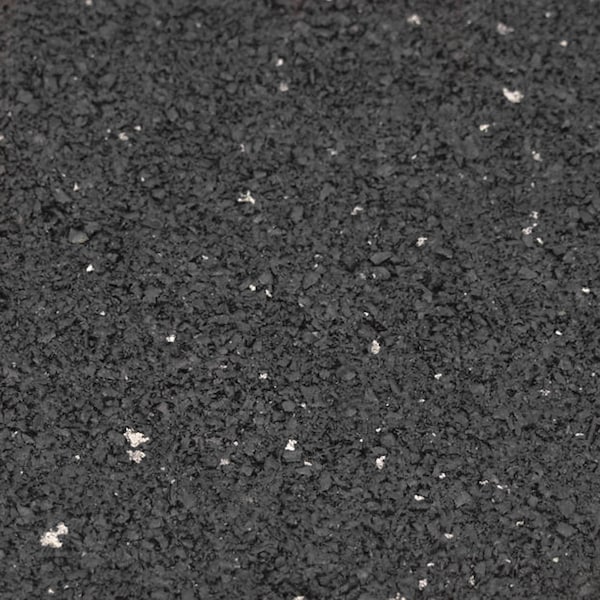 Rubber-Cal Shark Tooth Heavy Duty Mat, Black, 3/4-Inch x 3 x 4-Feet - 03_109_W_34