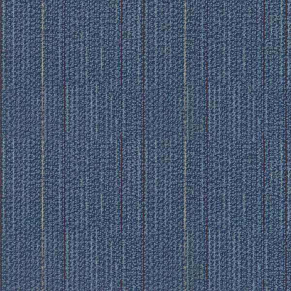Zoro Select Carpet Tile, 19-11/16in. L, Blue, PK20 - 31HL81