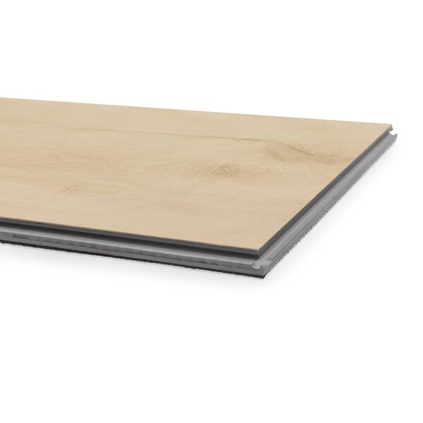 Newage Products Stone Composite 600 sqft 8.85in x 46in LVP Bundle, White Oak - 12456