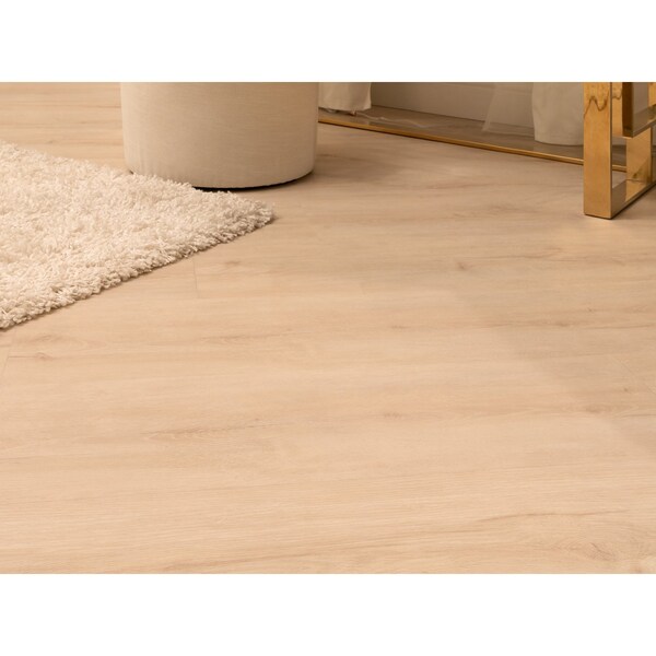 Newage Products Stone Composite 600 sqft 8.85in x 46in LVP Bundle, White Oak - 12456