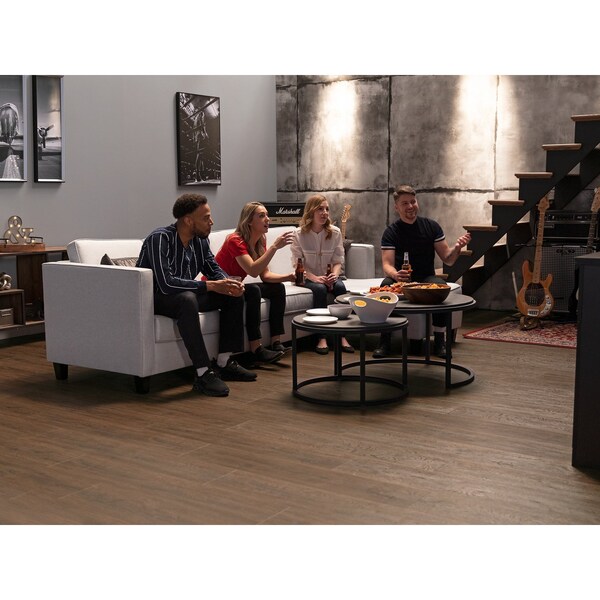 Newage Products Stone Composite 600 sqft 8.85in x 46in LVP Bundle - Forest Oak - 12457