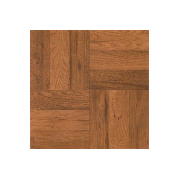 Achim Importing Achim Tivoli Self Adhesive Vinyl Floor Tile 12in x 12in, 3 Finger Med. Oak Parquet, 45 Pack - FTVWD22545