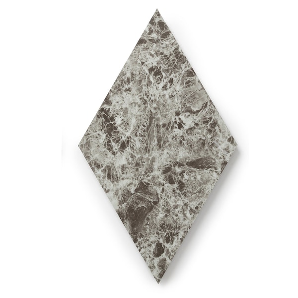 Lucida Surfaces LUCIDA SURFACES, MosaiCore Celestial Stone  Rhombus 9.75 in. x17 in. 3mm 28MIL Glue Down Luxury Vinyl Tiles , 25PK - SC-4251
