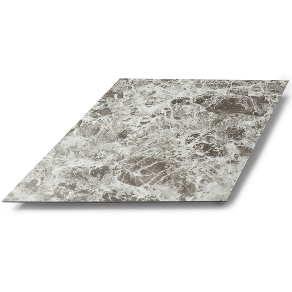 Lucida Surfaces LUCIDA SURFACES, MosaiCore Celestial Stone  Rhombus 9.75 in. x17 in. 3mm 28MIL Glue Down Luxury Vinyl Tiles , 25PK - SC-4251