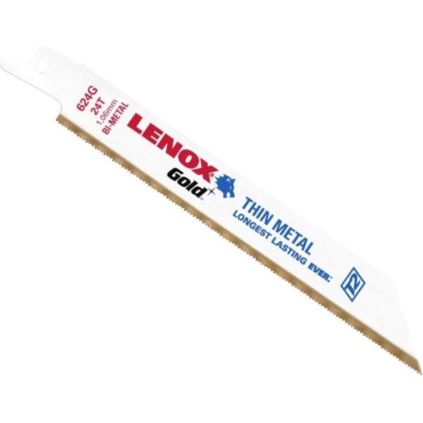 Lenox 9" L x Nail Embedded Wood Cutting Reciprocating Saw Blade - 21062956GR