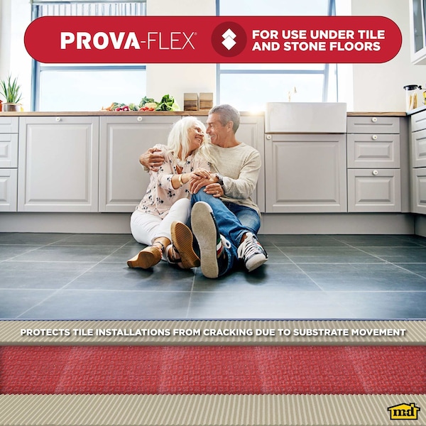 M-D Building Products 3.28 in. x 82 ft. PROVA-FLEX Underlayment Roll 269 SQ FT - TT8004RED82R