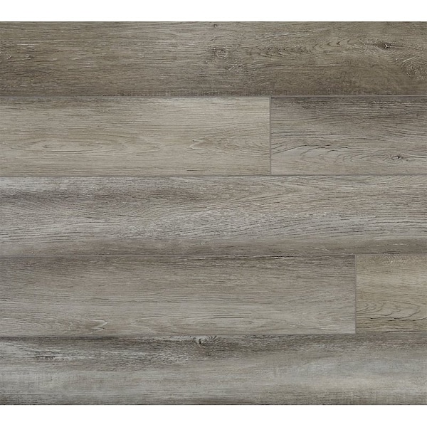 Healthier Choice Flooring Luxury Plank with Pad, 48 in L, 7 in W, Beveled Edge, Wood Look Pattern, Vinyl - CVP102G01