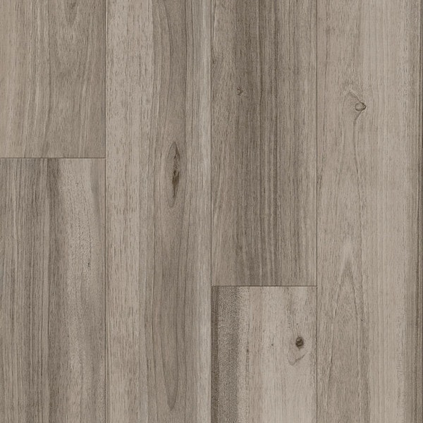 Armstrong Vinyl Floor Tiles, 6 in W, Silver Oyster - U7025651