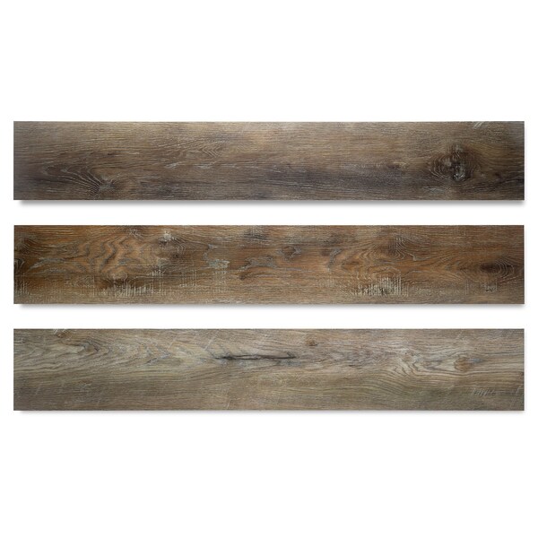 Lucida Surfaces LUCIDA SURFACES, GlueCore Ombre 7 5/16 in. x48 in. 3mm 22MIL Glue Down Luxury Vinyl Planks , 60PK - GC-309PLT