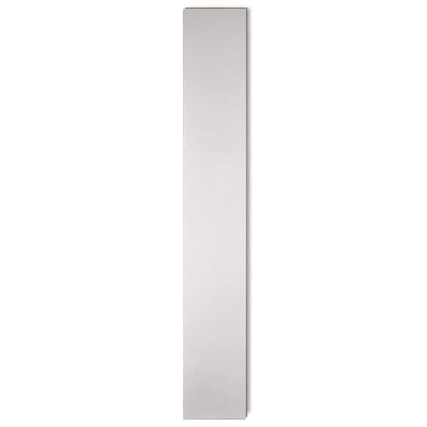 Lucida Surfaces LUCIDA SURFACES, MaxCore Piano White 7 5/16 in. x48 in. 5.8mm 22MIL Interlocking Luxury Vinyl Planks , 45PK - MC-512PLT