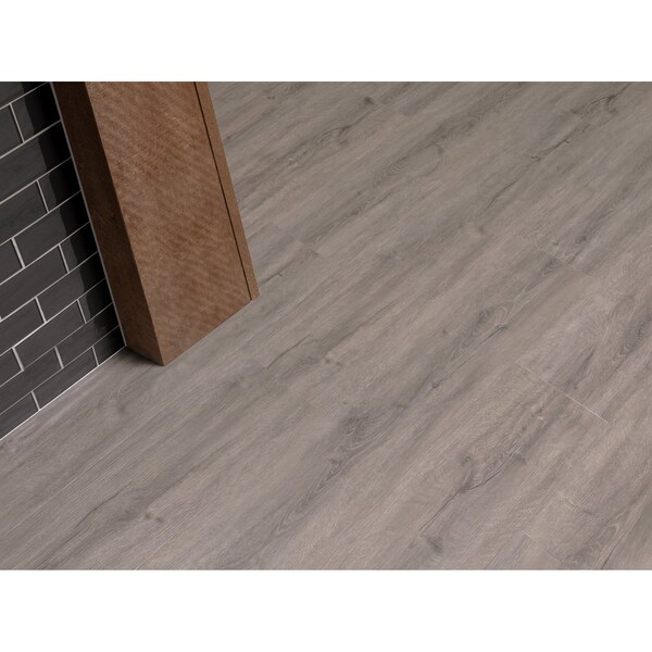 Newage Products Stone Composite 800 sqft 8.85in x 46in LVP Bundle, Gray Oak - 12462