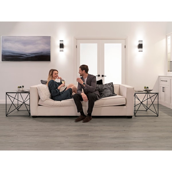 Newage Products Stone Composite 800 sqft 8.85in x 46in LVP Bundle, Gray Oak - 12462
