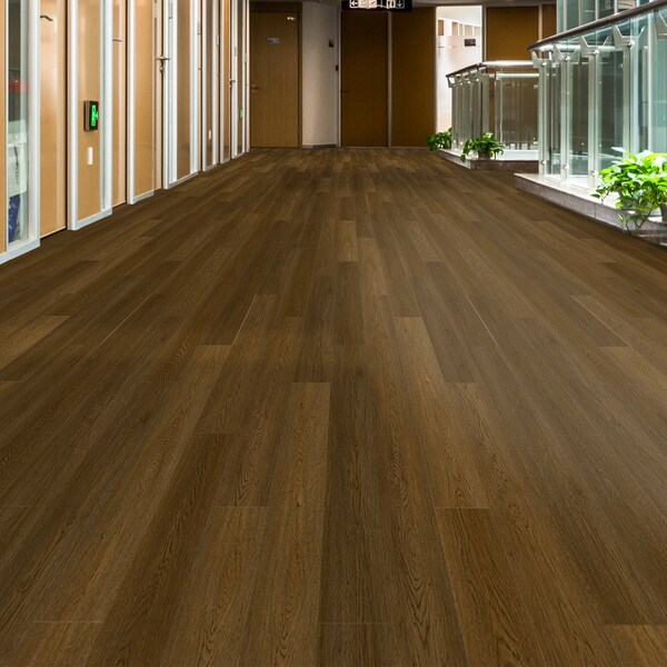 Lucida Surfaces LUCIDA SURFACES, GlueCore Woodmere 7 5/16 in. x48 in. 3mm 22MIL Glue Down Luxury Vinyl Planks , 60PK - GC-318PLT