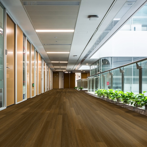 Lucida Surfaces LUCIDA SURFACES, GlueCore Woodmere 7 5/16 in. x48 in. 3mm 22MIL Glue Down Luxury Vinyl Planks , 60PK - GC-318PLT