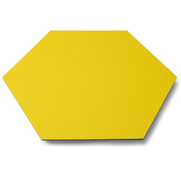 Lucida Surfaces LUCIDA SURFACES, MosaiCore Sunchoke Hexagon 8.8 in. x10.375 in. 3mm 28MIL Glue Down Luxury Vinyl Tiles , 99PK - SC-4102PLT