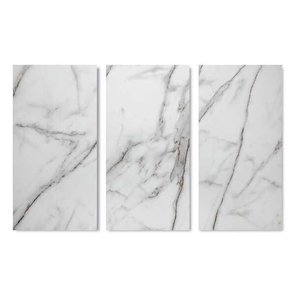 Lucida Surfaces LUCIDA SURFACES, GlueCore Whitestone 12 in. x24 in. 3mm 22MIL Glue Down Luxury Vinyl Tiles 2376 sq.ft./Pallet, 66PK - GC-322PLT