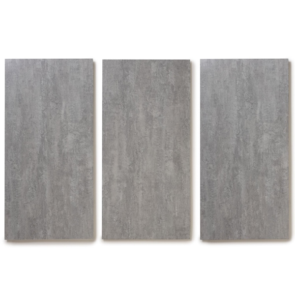 Lucida Surfaces LUCIDA SURFACES, PresCore Glacier 12 in. x24 in. 2mm 12MIL Glue Down Luxury Vinyl Tiles , 66PK - PC-1121PLT