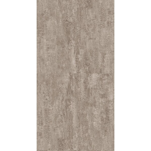 Lucida Surfaces LUCIDA SURFACES, BaseCore Cement 12 in. x12 in. 2mm 12MIL Peel & Stick Vinyl Plank , 99PK - BC-915PLT