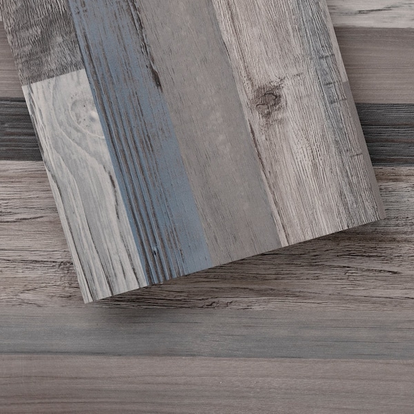 Lucida Surfaces LUCIDA SURFACES, BaseCore Quilt 6 in. x36 in. 2mm 12MIL Peel & Stick Vinyl Plank , 55PK - BC-909PLT