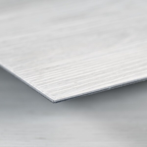 Lucida Surfaces LUCIDA SURFACES, GlueCore Whitewood 7 5/16 in. x48 in. 3mm 22MIL Glue Down Luxury Vinyl Planks , 60PK - GC-316PLT
