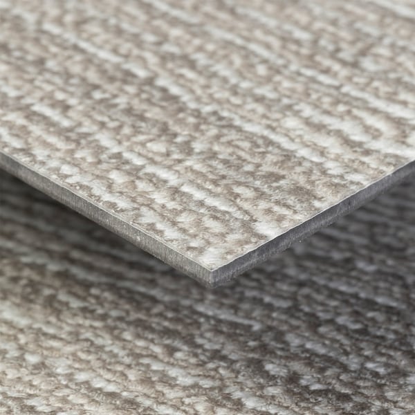 Lucida Surfaces LUCIDA SURFACES, MosaiCore Fleece Braid  Rhombus 9.75 in. x17 in. 3mm 28MIL Glue Down Luxury Vinyl Tiles , 26PK - SC-4204