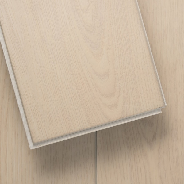 Lucida Surfaces LUCIDA SURFACES, DecoCore White Oak Herringbone 5.1 in. x25.4 in. 7mm 22MIL Interlocking Luxury Vinyl Planks , 16PK - DC-701C