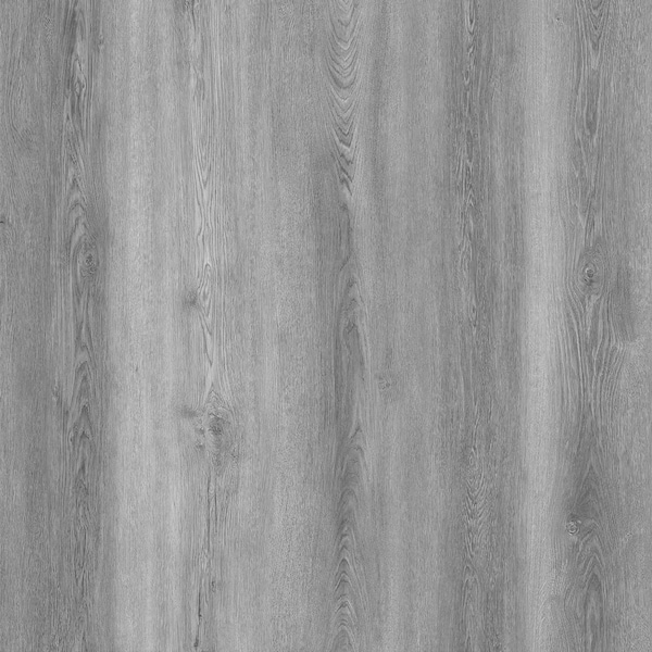 Lucida Surfaces LUCIDA SURFACES, DecoCore Soft Gray Herringbone 5.1 in. x25.4 in. 7mm 22MIL Interlocking Luxury Vinyl Planks , 16PK - DC-703CPLT