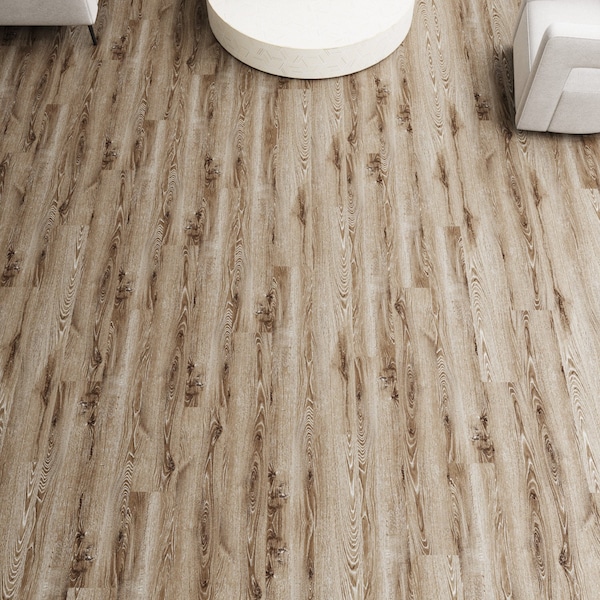 Lucida Surfaces LUCIDA SURFACES, MaxCore Siliceous 7 5/16 in. x48 in. 5.8mm 22MIL Interlocking Luxury Vinyl Planks , 45PK - MC-508PLT