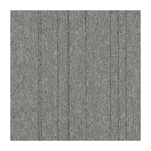 Mohawk Mohawk Basics 24 x 24 Carpet Tile with EnviroStrand PET Fiber in Iron 96 sq ft per carton - EQ301-949