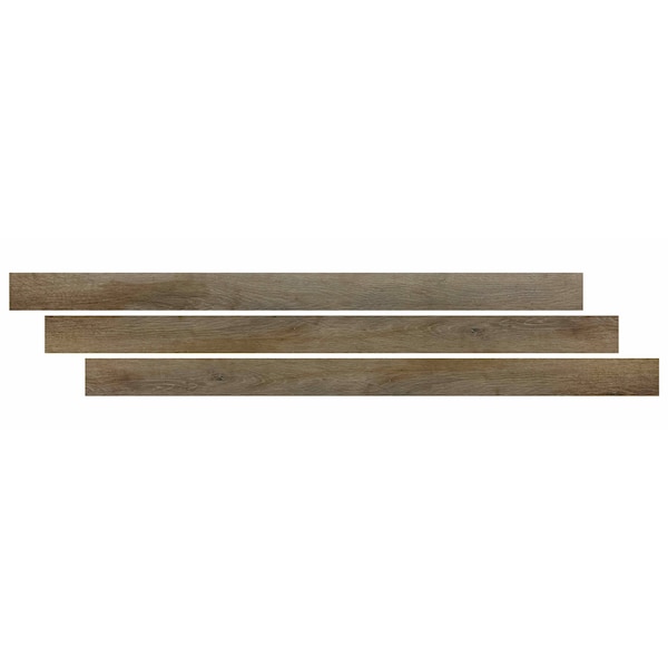 Msi Delray Tmold 1.77 In. W X 94 In. Brown Hybrid Core Waterproof Laminate Wood Flooring - ZOR-LVT-TR-0269