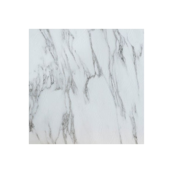 Achim Importing Achim Tivoli Self Adhesive Vinyl Floor Tile 12in x 12in, Bianco Marble, 45 Pack - FTVMA45545