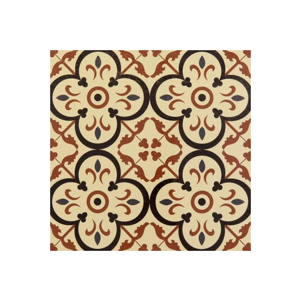 Achim Importing Achim Retro Self Adhesive Vinyl Floor Tile 12in x 12in, Burch, 20 Pack - RTFTV60320