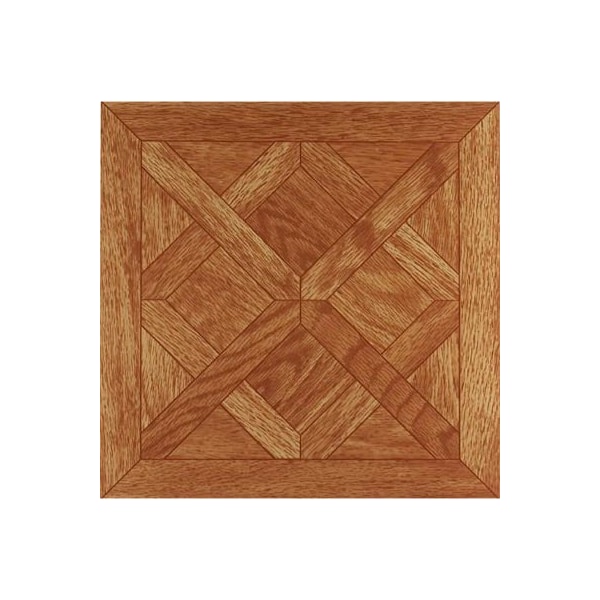 Achim Importing Achim Tivoli Self Adhesive Vinyl Floor Tile 12in x 12in, Classic Parquet Oak, 45 Pack - FTVWD20145