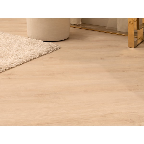 Newage Products Stone Composite 400 sqft 8.85in x 46in LVP Bundle, White Oak - 12449