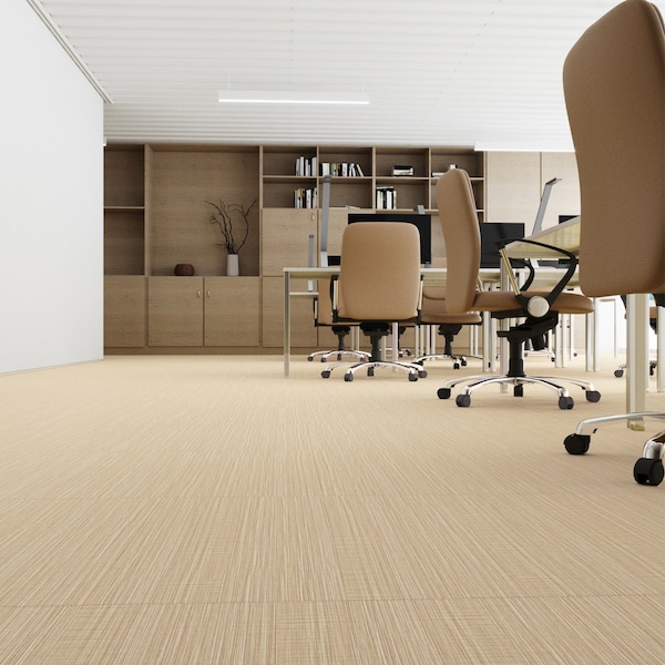 Lucida Surfaces LUCIDA SURFACES, FabCore Harvest Weave 12 in. x 24 in. 3mm 28MIL Glue Down Luxury Vinyl Tiles (36 sq.ft), 18PK - FC-3601