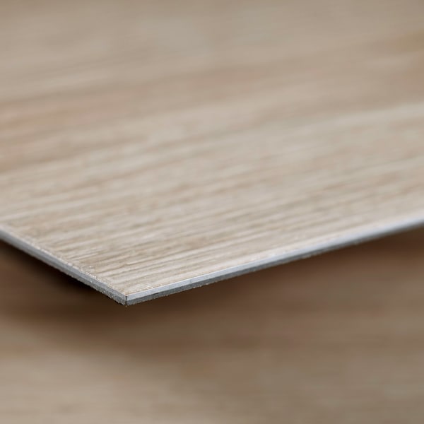 Lucida Surfaces LUCIDA SURFACES, GlueCore Cashmere 7 5/16 in. x48 in. 3mm 22MIL Glue Down Luxury Vinyl Planks , 60PK - GC-302PLT