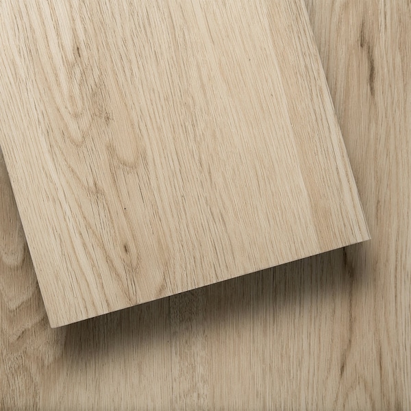 Lucida Surfaces LUCIDA SURFACES, GlueCore Cashmere 7 5/16 in. x48 in. 3mm 22MIL Glue Down Luxury Vinyl Planks , 60PK - GC-302PLT