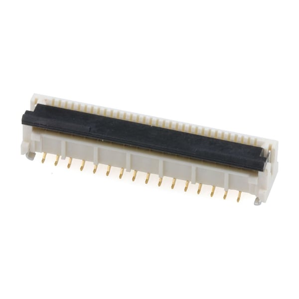 Conector FFC/FPC Molex, 32 contactos, 1 fila, hembra, recto, paso de 0.020 pulgadas, montaje en superficie - 5019513250.