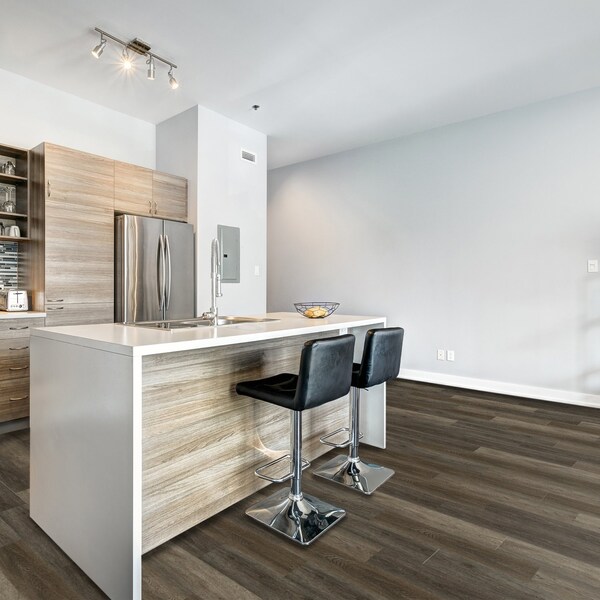 Lucida Surfaces LUCIDA SURFACES, TruCore Bark 7 5/16 in. x48 in. 5.8mm 22MIL Interlocking Luxury Vinyl Planks , 50PK - TC-803PLT