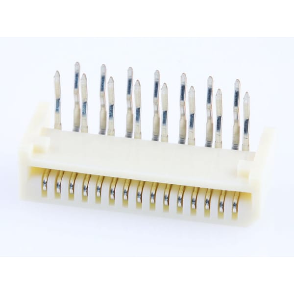 Conector FFC/FPC Molex, 15 contactos, 1 fila, hembra, ángulo recto, paso de 0.039 pulgadas, terminal de soldadura - 528071510.