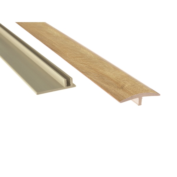 Newage Products Flooring T-Molding Transition Strip, Natural Oak - 12030