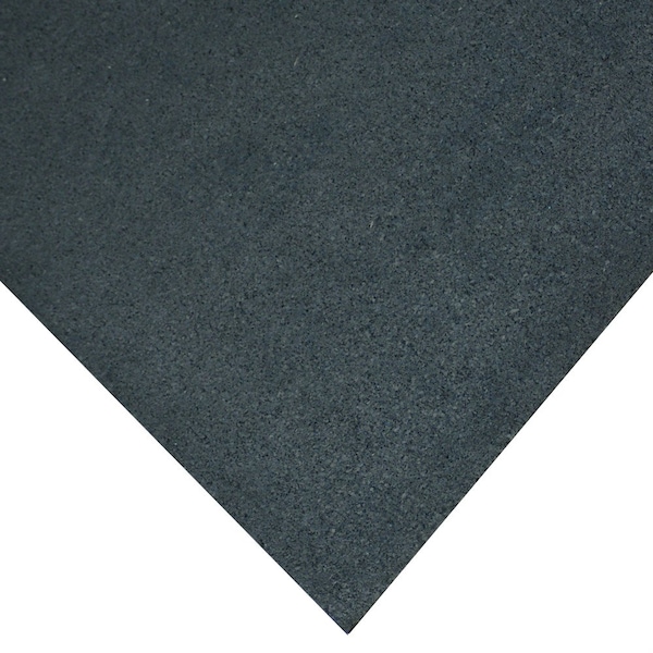 Rubber-Cal ReUz Rubber Flooring Rolls - 3mm x 48 in x 40ft - Black - 03-275R-40