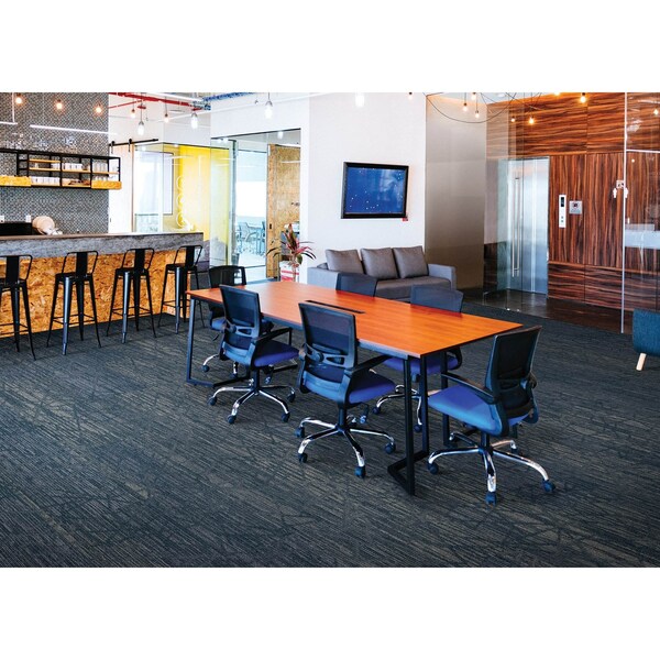 Mohawk Mohawk Advance 12 x 36 Carpet Tile with EnviroStrand PET Fiber in River Walk 72 sq ft per carton - EQ800-559