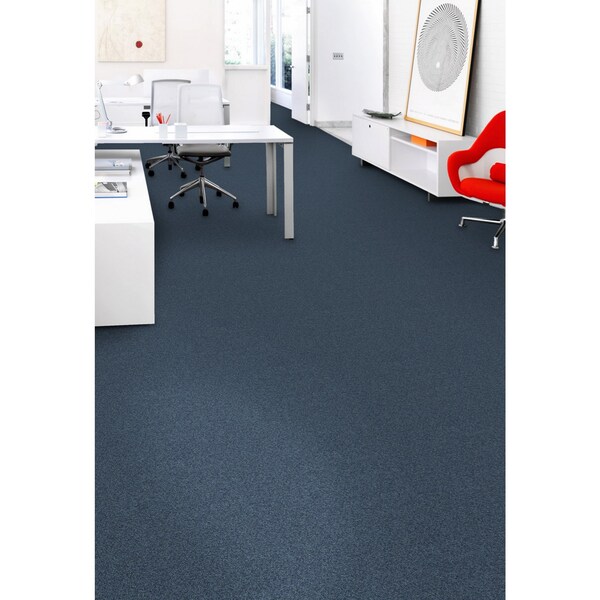 Mohawk Mohawk Advance 24 x 24 Carpet Tile SAMPLE with Colorstrand Nylon Fiber in Deep Space - EB306-589
