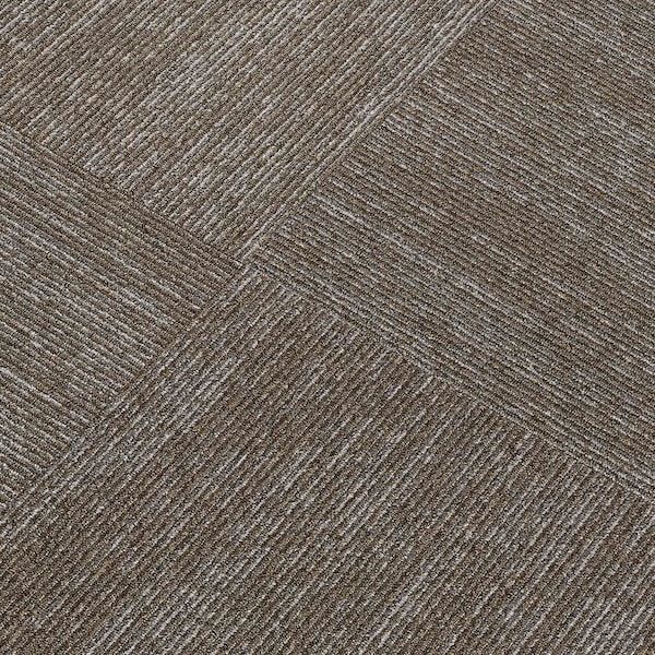 Mohawk Mohawk Elite 24 x 24 Carpet Tile with Colorstrand Nylon Fiber in Oak 96 sq ft per carton - EQ310-948