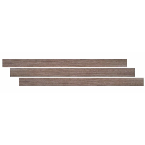 Msi Whitfield Gray 1/4 In. Thick X 1 3/4 In. Wide X 94 In. Length Luxury Vinyl End Cap Molding - ZOR-LVT-T-0223