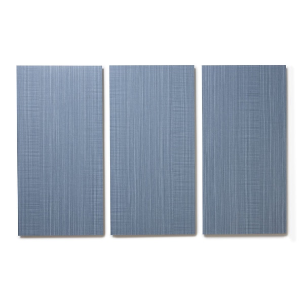 Lucida Surfaces LUCIDA SURFACES, FabCore Harbor Weave 12 in. x24 in. 3mm 28MIL Glue Down Luxury Vinyl Tiles , 60PK - FC-3603PLT