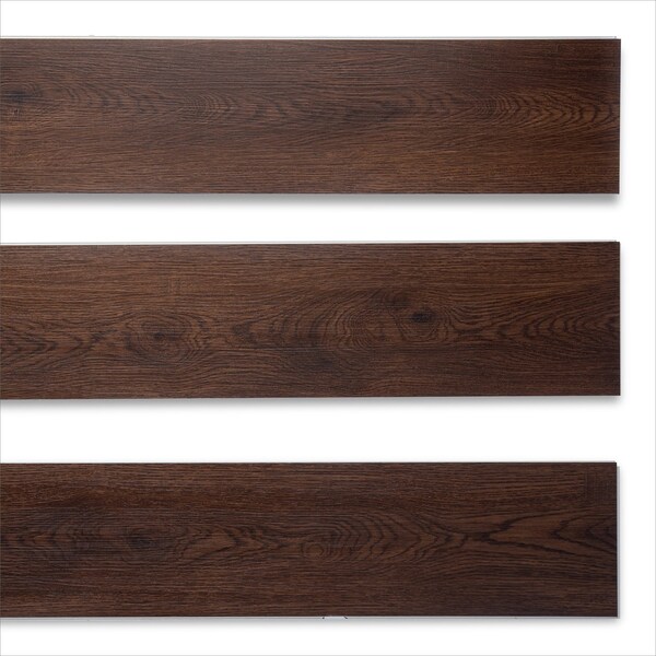 Lucida Surfaces LUCIDA SURFACES, TruCore Ponytail 7 5/16 in. x48 in. 5.8mm 22MIL Interlocking Luxury Vinyl Planks , 50PK - TC-805PLT