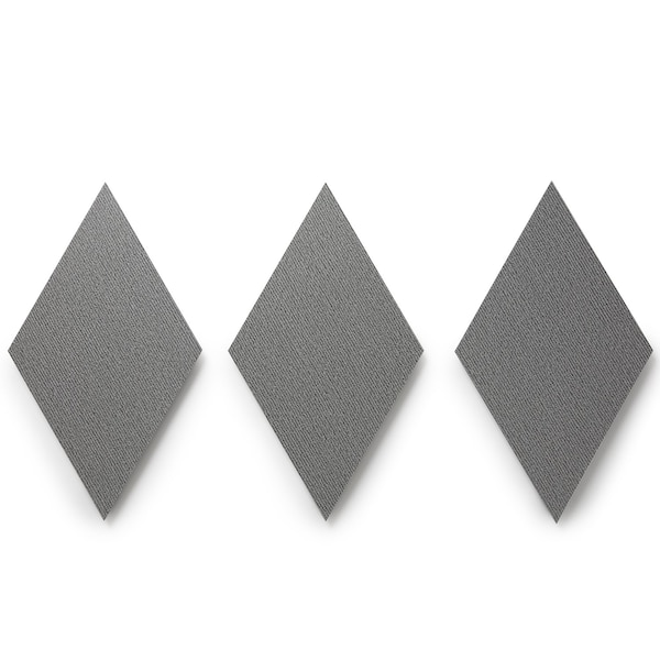 Lucida Surfaces LUCIDA SURFACES, MosaiCore Pumice Braid  Rhombus 9.75 in. x17 in. 3mm 28MIL Glue Down Luxury Vinyl Tiles , 99PK - SC-4206PLT