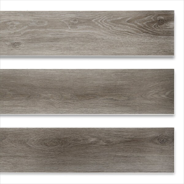 Lucida Surfaces LUCIDA SURFACES, TruCore Stormcloud 7 5/16 in. x48 in. 5.8mm 22MIL Interlocking Luxury Vinyl Planks , 45PK - TC-802PLT